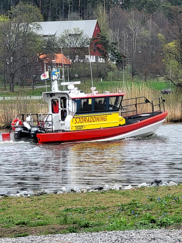 Sjöräddningen patrullerar
